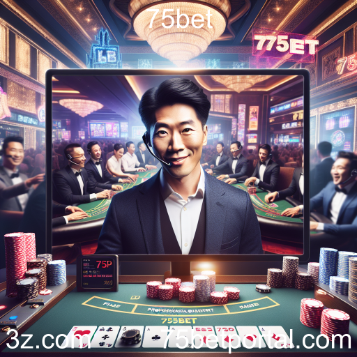 A Emoção do Cassino Ao Vivo no 75bet